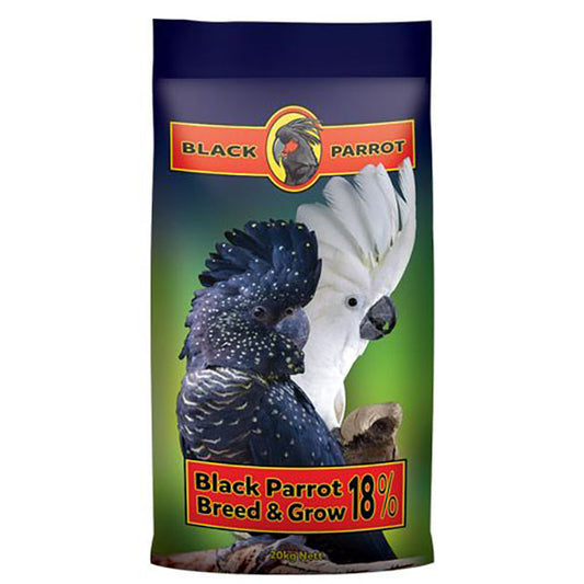 Black Parrot Breed & Grow 20kg
